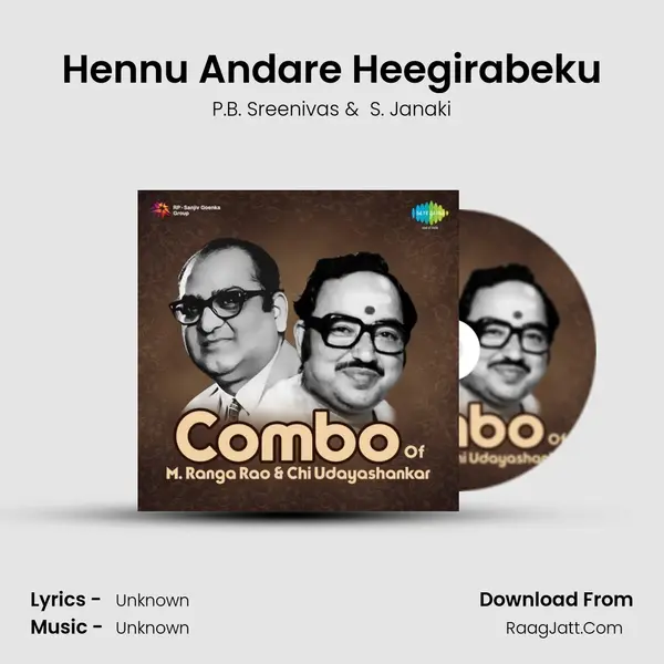 Hennu Andare Heegirabeku MP3 Song by P.B. Sreenivas Cover