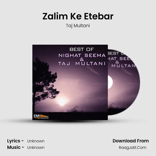 Zalim Ke Etebar MP3 Song by Taj Multani Cover