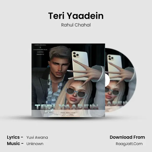 Teri Yaadein MP3 Song by Rahul Chahal Cover