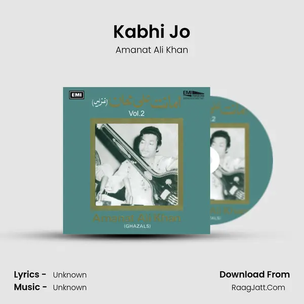 Kabhi Jo MP3 Song by Amanat Ali Khan Cover