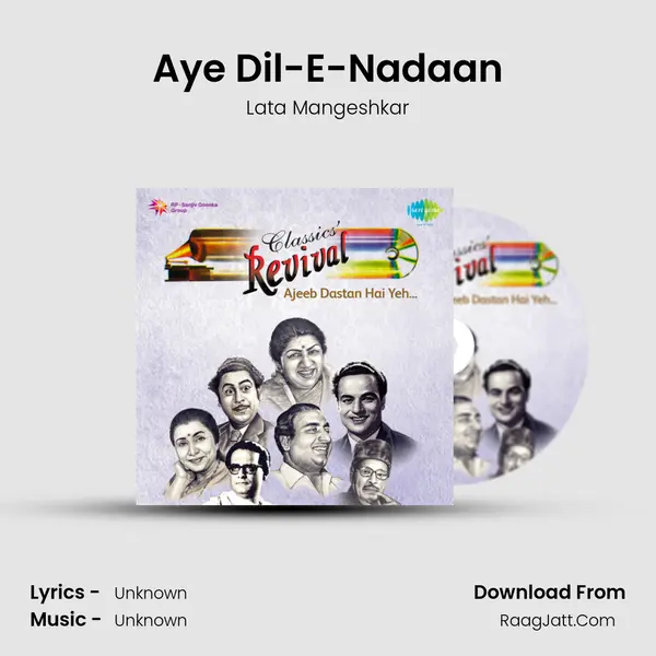 Aye Dil-E-Nadaan MP3 Song by Lata Mangeshkar Cover