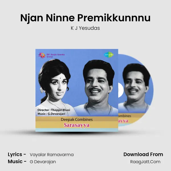 Njan Ninne Premikkunnnu MP3 Song by K J Yesudas Cover