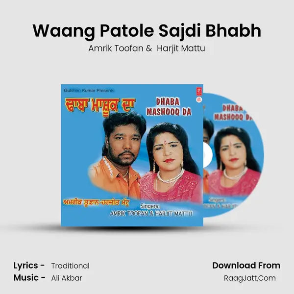 Waang Patole Sajdi Bhabh MP3 Song by Amrik Toofan Cover