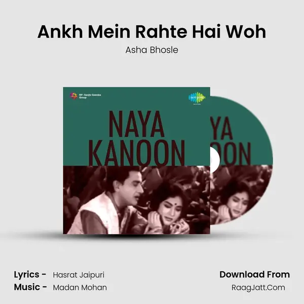 Ankh Mein Rahte Hai Woh MP3 Song by Asha Bhosle Cover