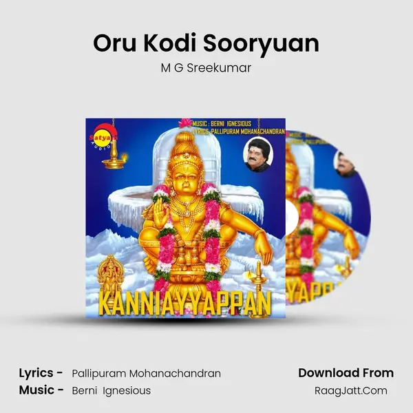 Oru Kodi Sooryuan MP3 Song by M G Sreekumar Cover