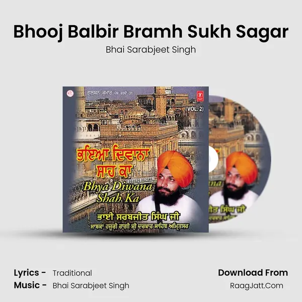 Bhooj Balbir Bramh Sukh Sagar MP3 Song by Bhai Sarabjeet Singh Cover
