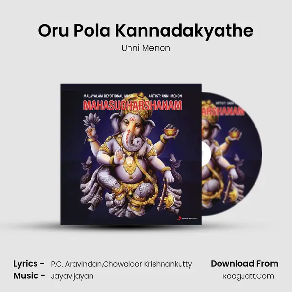 Oru Pola Kannadakyathe MP3 Song by Unni Menon Cover