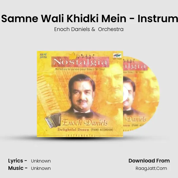 Mere Samne Wali Khidki Mein - Instrumental MP3 Song by Enoch Daniels Cover
