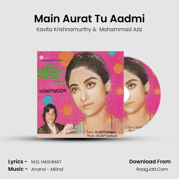 Main Aurat Tu Aadmi MP3 Song by Kavita Krishnamurthy Cover