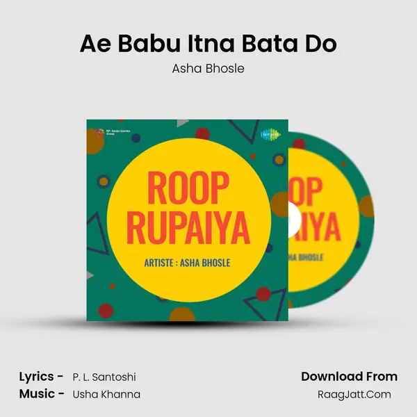 Ae Babu Itna Bata Do MP3 Song by Asha Bhosle Cover