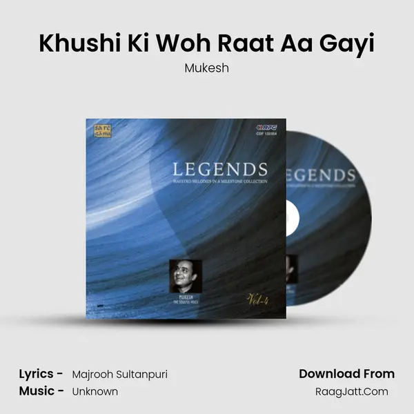 Khushi Ki Woh Raat Aa Gayi MP3 Song by Mukesh Cover