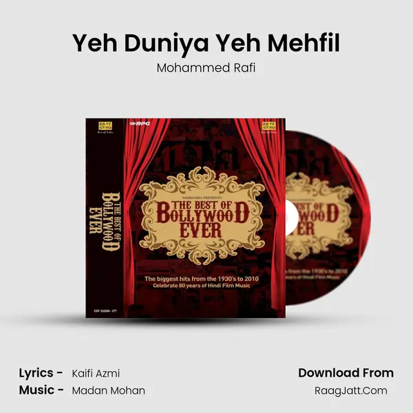 Yeh Duniya Yeh Mehfil MP3 Song by Mohammed Rafi Cover