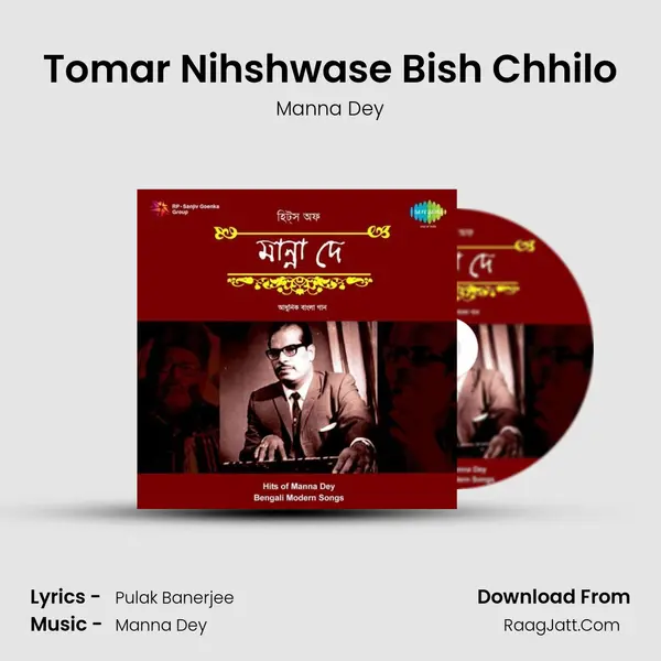 Tomar Nihshwase Bish Chhilo MP3 Song by Manna Dey Cover