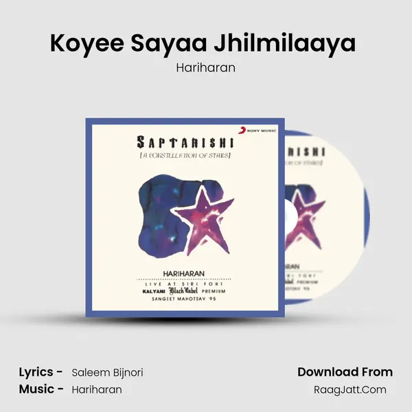 Koyee Sayaa Jhilmilaaya (Live) MP3 Song by Hariharan Cover