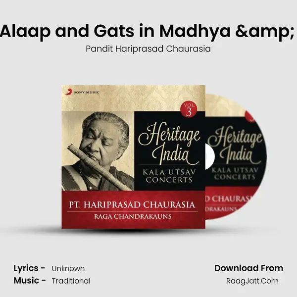 Raga Chandrakauns: Alaap and Gats in Madhya & Drut Laya in Teentaal (Live) MP3 Song by Pandit Hariprasad Chaurasia Cover