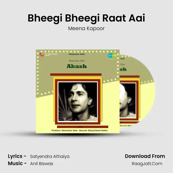 Bheegi Bheegi Raat Aai MP3 Song by Meena Kapoor Cover