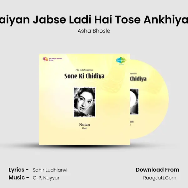 Saiyan Jabse Ladi Hai Tose Ankhiyan MP3 Song by Asha Bhosle Cover