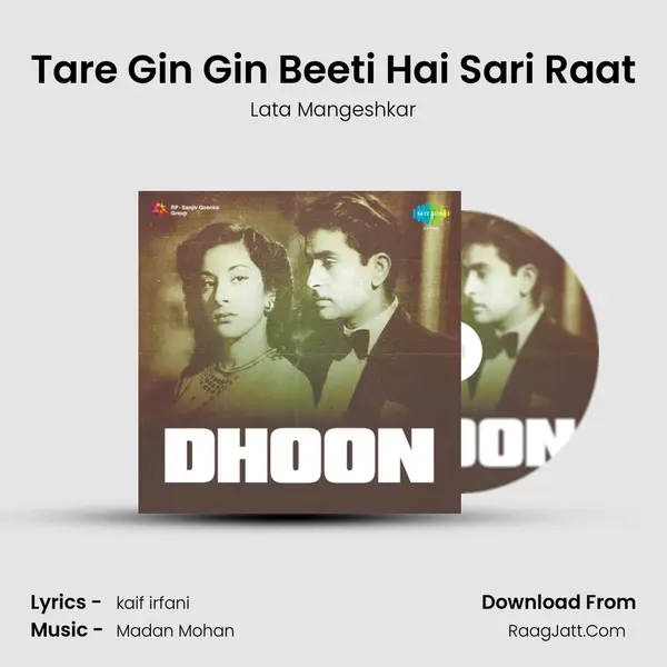Tare Gin Gin Beeti Hai Sari Raat Cover