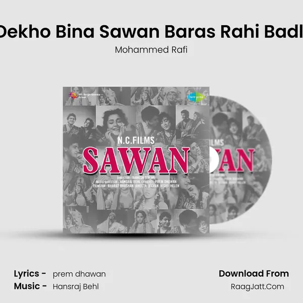 Dekho Bina Sawan Baras Rahi Badli MP3 Song by Mohammed Rafi Cover