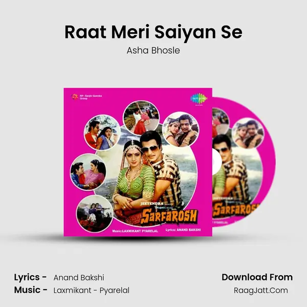 Raat Meri Saiyan Se MP3 Song by Asha Bhosle Cover