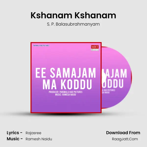 Kshanam Kshanam MP3 Song by S. P. Balasubrahmanyam Cover