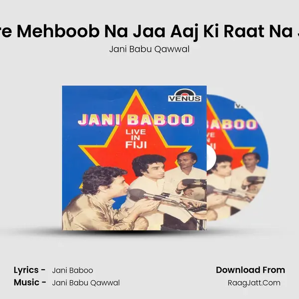 Mere Mehboob Na Jaa Aaj Ki Raat Na Jaa MP3 Song by Jani Babu Qawwal Cover