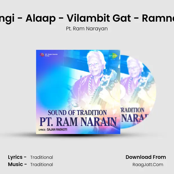 Sarangi - Alaap - Vilambit Gat - Ramnarain MP3 Song by Pt. Ram Narayan Cover