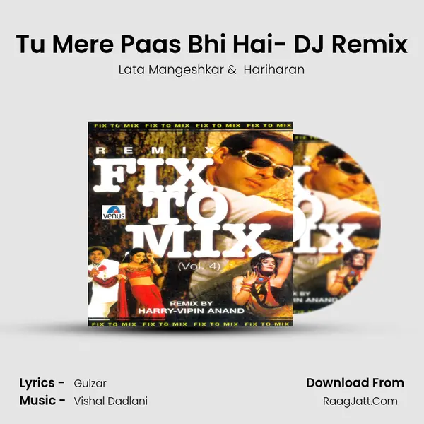 Tu Mere Paas Bhi Hai- DJ Remix MP3 Song by Lata Mangeshkar Cover