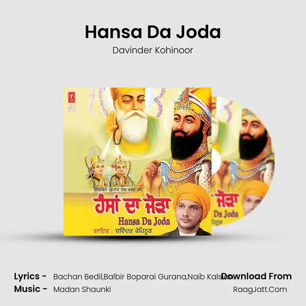 Hansa Da Joda MP3 Song by Davinder Kohinoor Cover