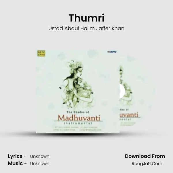 Thumri MP3 Song by Ustad Abdul Halim Jaffer Khan Cover