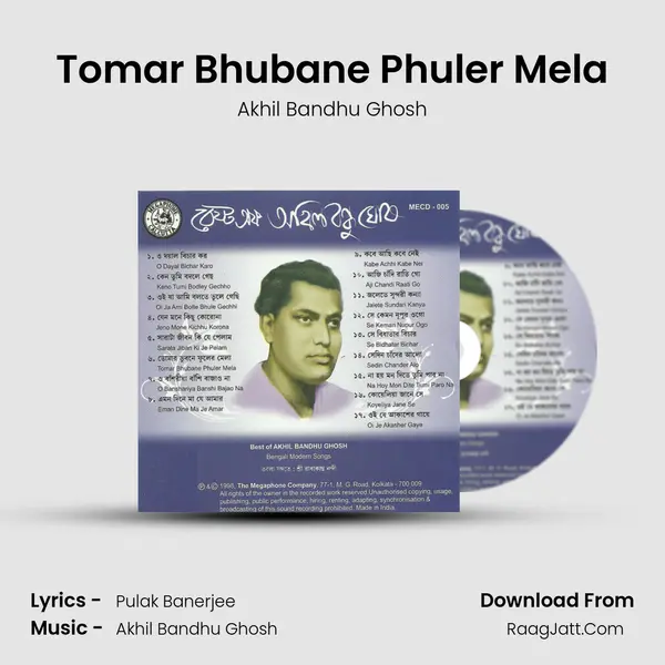 Tomar Bhubane Phuler Mela Cover