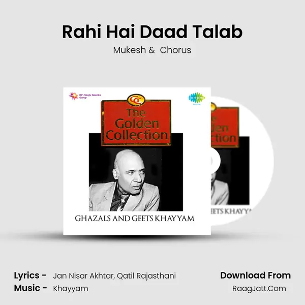 Rahi Hai Daad Talab MP3 Song by Mukesh Cover