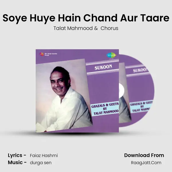 Soye Huye Hain Chand Aur Taare MP3 Song by Talat Mahmood Cover