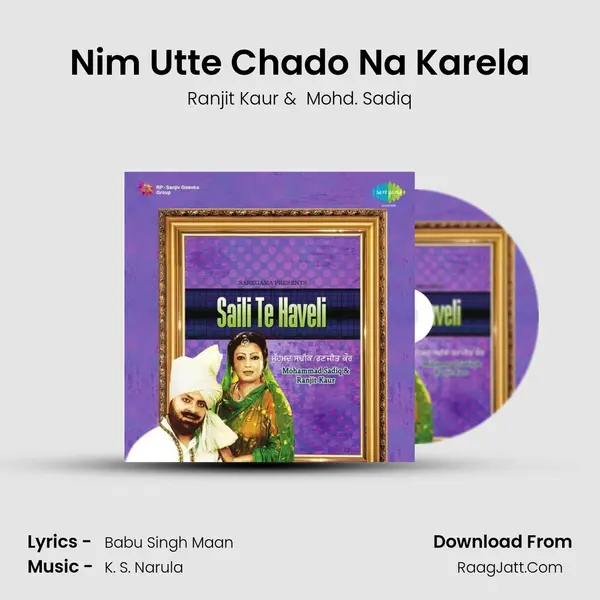 Nim Utte Chado Na Karela MP3 Song by Ranjit Kaur Cover