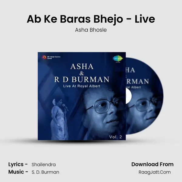 Ab Ke Baras Bhejo - Live MP3 Song by Asha Bhosle Cover
