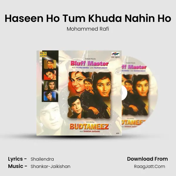 Haseen Ho Tum Khuda Nahin Ho MP3 Song by Mohammed Rafi Cover