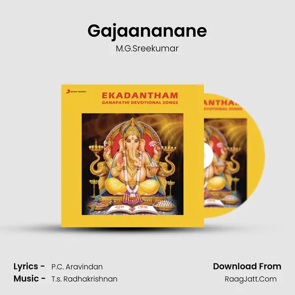 Gajaananane MP3 Song by M.G.Sreekumar Cover