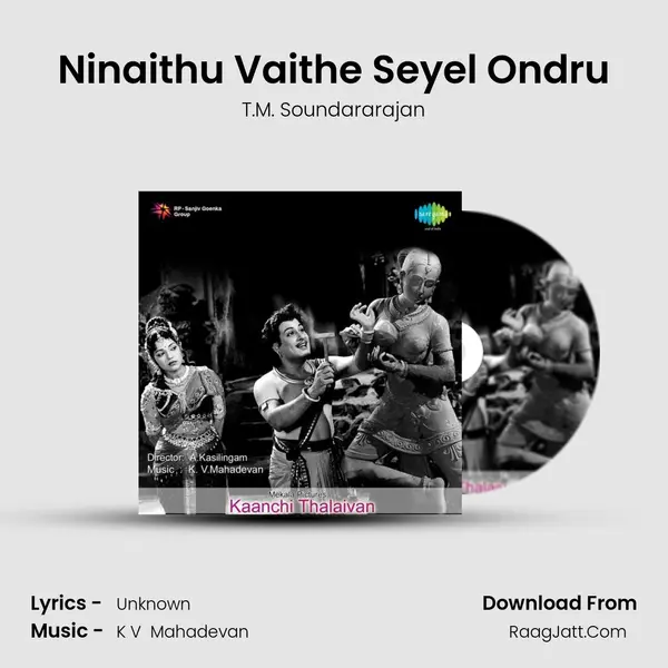 Ninaithu Vaithe Seyel Ondru MP3 Song by T.M. Soundararajan Cover