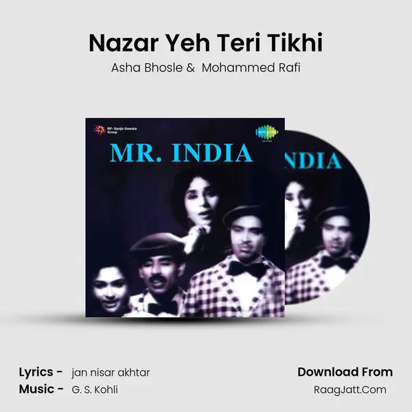 Nazar Yeh Teri Tikhi MP3 Song by Asha Bhosle Cover