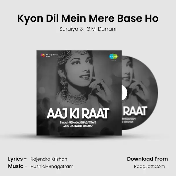Kyon Dil Mein Mere Base Ho MP3 Song by Suraiya Cover