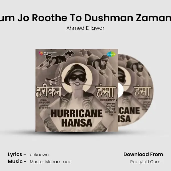 Tum Jo Roothe To Dushman Zamana MP3 Song by Ahmed Dilawar Cover