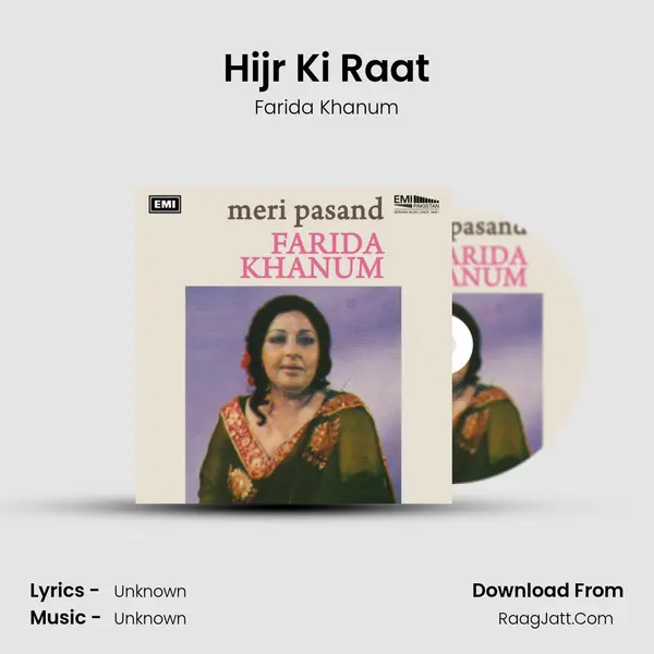 Hijr Ki Raat MP3 Song by Farida Khanum Cover