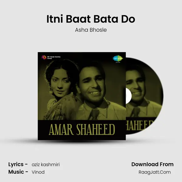 Itni Baat Bata Do MP3 Song by Asha Bhosle Cover