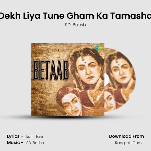 Dekh Liya Tune Gham Ka Tamasha MP3 Song by SD. Batish Cover