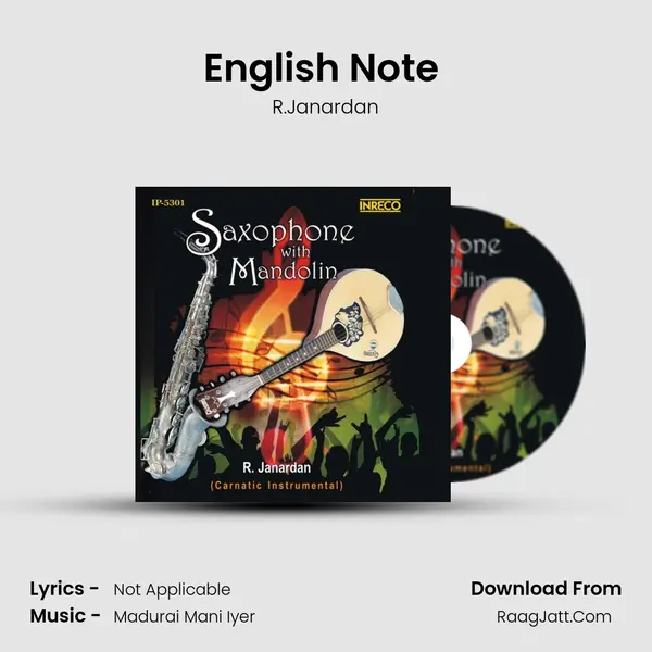 English Note (Saxophone) MP3 Song by R.Janardan Cover