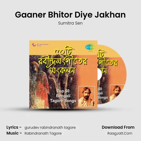 Gaaner Bhitor Diye Jakhan MP3 Song by Sumitra Sen Cover