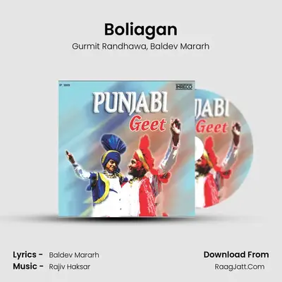 Boliagan MP3 Song by Gurmit Randhawa Cover