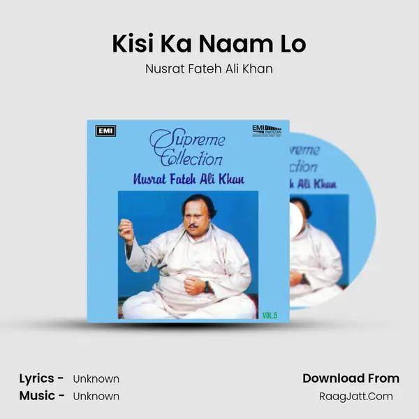Kisi Ka Naam Lo MP3 Song by Nusrat Fateh Ali Khan Cover