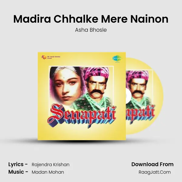 Madira Chhalke Mere Nainon MP3 Song by Asha Bhosle Cover