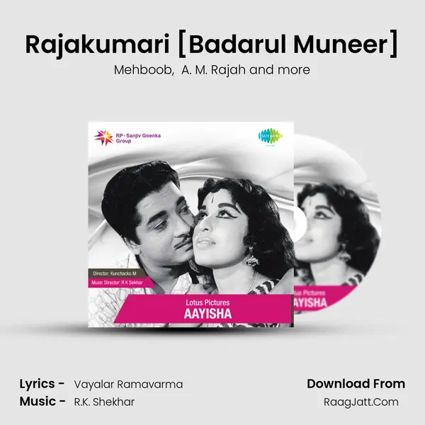 Rajakumari [Badarul Muneer] MP3 Song by Mehboob Cover